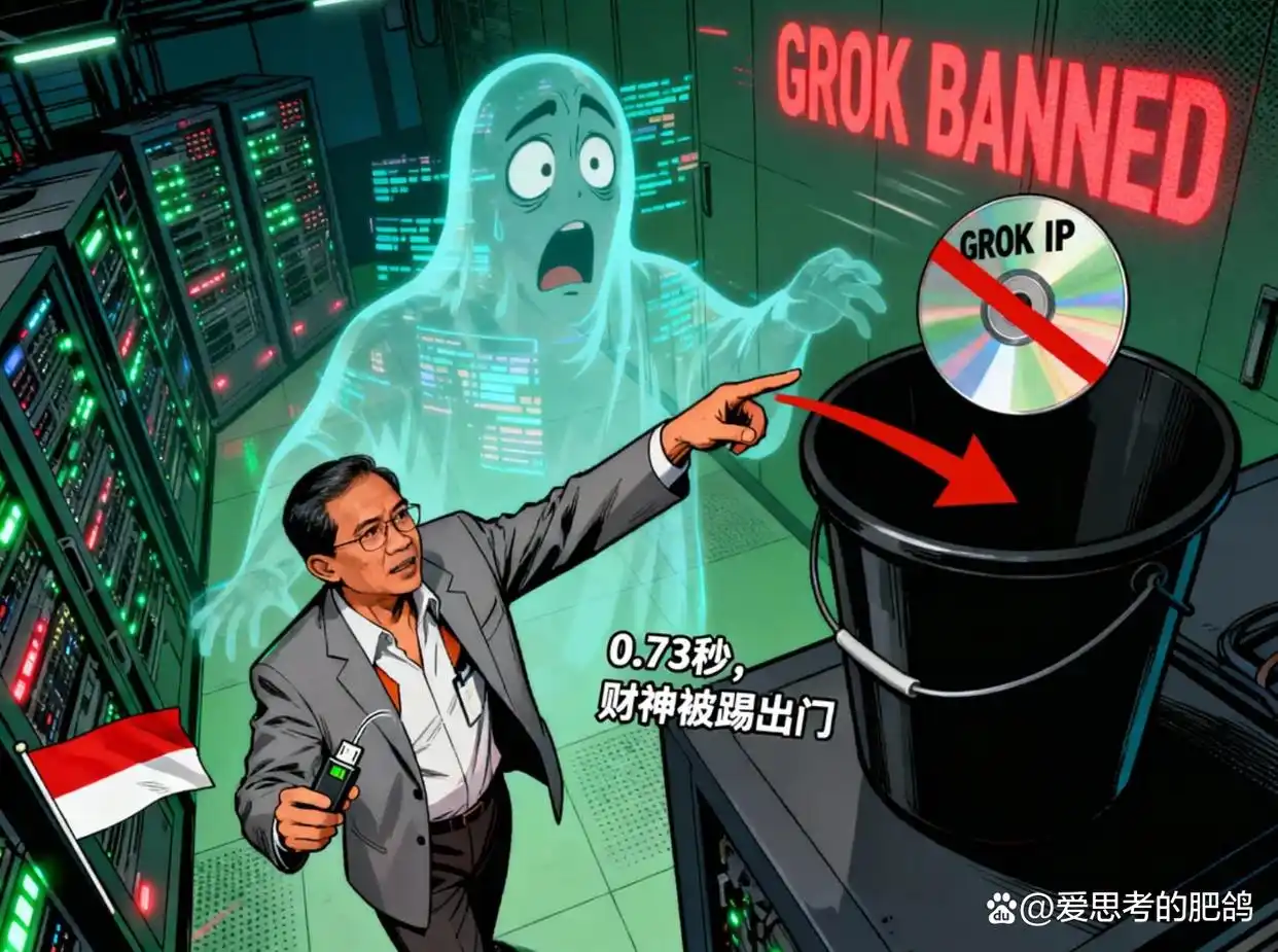印尼马来西亚联手封杀Grok，马斯克社死现场