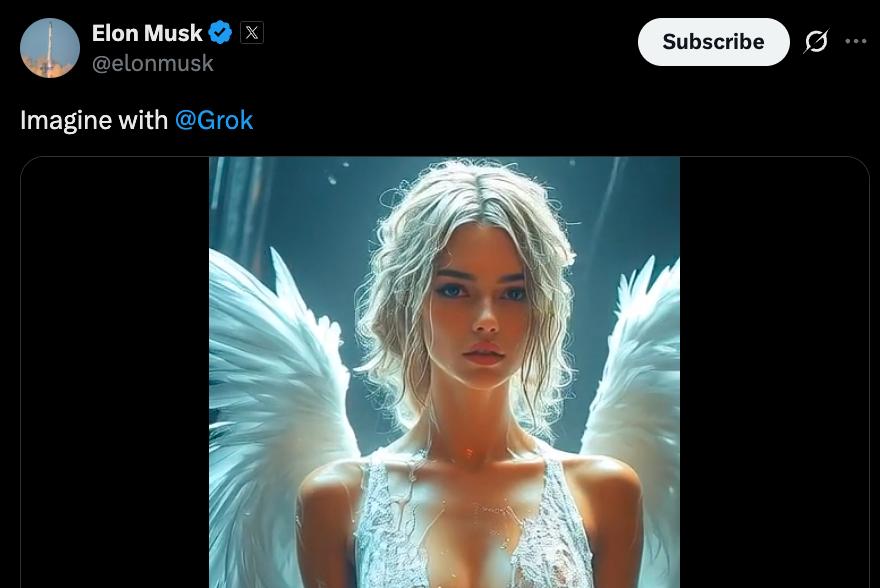 Grok Imagine上线，马斯克AI视频生成器靠火辣模式爆火-第2张图片-开云手机入口官网下载-开云app官方最新下载--V3.6.9