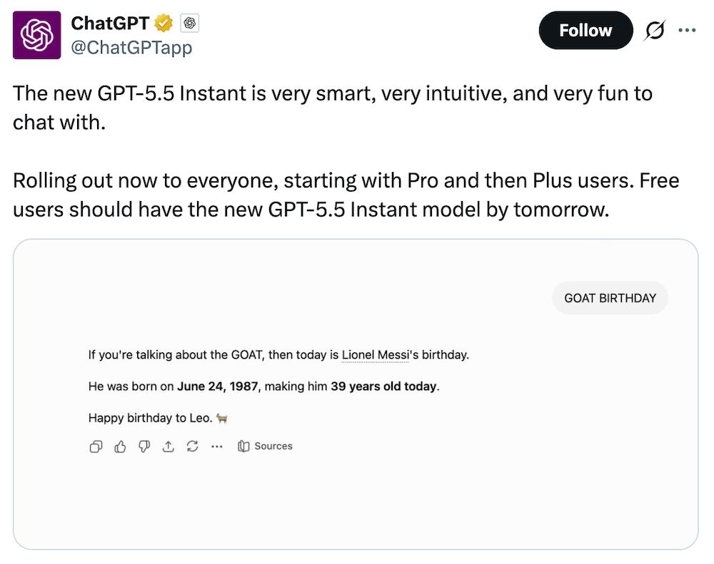 Chat GPT升级更懂聊天，购物决策咨询更贴心-第2张图片-开云手机入口官网下载-开云app官方最新下载--V3.6.9